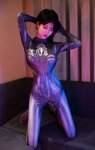 Hot 谢小蒽蜘蛛侠写真