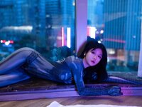 Hot 谢小蒽蜘蛛侠写真