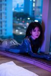 Hot 谢小蒽蜘蛛侠写真