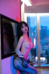 Hot 谢小蒽蜘蛛侠写真