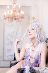 [Cosplay] Como こも - White dragon and fetish 白龙和恋物癖