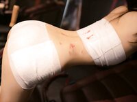 Hot 鱼子酱红斑写真