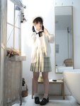 小鱼 - JK学妹 158P (No Watermark)