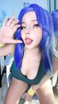 [Cosplay] Sayo Momo Neon Valorant Body Oil