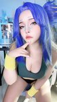 [Cosplay] Sayo Momo Neon Valorant Body Oil