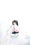 [Cosplay] 神沢永莉 半双马尾体操服大腿袜