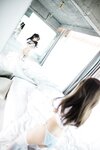 [Cosplay] 神沢永莉 半双马尾体操服大腿袜