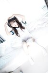 [Cosplay] 神沢永莉 半双马尾体操服大腿袜