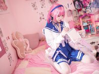 [Cosplay] Aiwest 艾西 - Minato Aqua private server 湊阿库娅 私服
