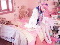 [Cosplay] Aiwest 艾西 - Minato Aqua private server 湊阿库娅 私服