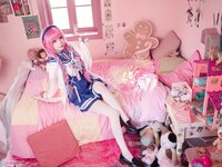 [Cosplay] Aiwest 艾西 - Minato Aqua private server 湊阿库娅 私服