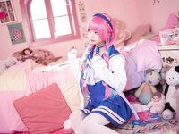 [Cosplay] Aiwest 艾西 - Minato Aqua private server 湊阿库娅 私服