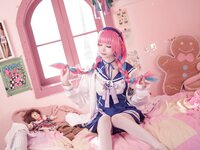 [Cosplay] Aiwest 艾西 - Minato Aqua private server 湊阿库娅 私服