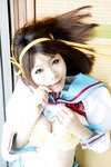 [Cosplay] Rin Higurashi 日暮りん - Name card (Haruhi) なまえがき（ハルヒ）