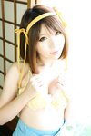 [Cosplay] Rin Higurashi 日暮りん - Name card (Haruhi) なまえがき（ハルヒ）