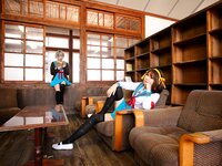 [Cosplay] Rin Higurashi 日暮りん - Name card (Haruhi) なまえがき（ハルヒ）