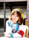 [Cosplay] Rin Higurashi 日暮りん - Name card (Haruhi) なまえがき（ハルヒ）