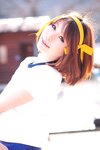[Cosplay] Rin Higurashi 日暮りん - Name card (Haruhi) なまえがき（ハルヒ）