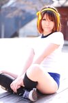 [Cosplay] Rin Higurashi 日暮りん - Name card (Haruhi) なまえがき（ハルヒ）