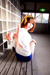[Cosplay] Rin Higurashi 日暮りん - Name card (Haruhi) なまえがき（ハルヒ）