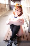 [Cosplay] Rin Higurashi 日暮りん - Name card (Haruhi) なまえがき（ハルヒ）
