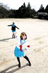 [Cosplay] Rin Higurashi 日暮りん - Name card (Haruhi) なまえがき（ハルヒ）