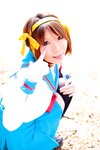 [Cosplay] Rin Higurashi 日暮りん - Name card (Haruhi) なまえがき（ハルヒ）