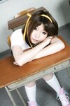 [Cosplay] Rin Higurashi 日暮りん - Name card (Haruhi) なまえがき（ハルヒ）