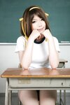 [Cosplay] Rin Higurashi 日暮りん - Name card (Haruhi) なまえがき（ハルヒ）
