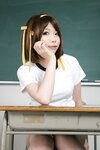 [Cosplay] Rin Higurashi 日暮りん - Name card (Haruhi) なまえがき（ハルヒ）