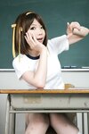 [Cosplay] Rin Higurashi 日暮りん - Name card (Haruhi) なまえがき（ハルヒ）