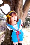 [Cosplay] Rin Higurashi 日暮りん - Name card (Haruhi) なまえがき（ハルヒ）
