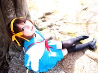 [Cosplay] Rin Higurashi 日暮りん - Name card (Haruhi) なまえがき（ハルヒ）