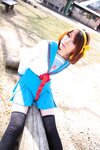 [Cosplay] Rin Higurashi 日暮りん - Name card (Haruhi) なまえがき（ハルヒ）