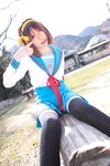 [Cosplay] Rin Higurashi 日暮りん - Name card (Haruhi) なまえがき（ハルヒ）
