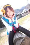 [Cosplay] Rin Higurashi 日暮りん - Name card (Haruhi) なまえがき（ハルヒ）