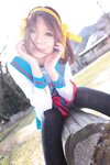 [Cosplay] Rin Higurashi 日暮りん - Name card (Haruhi) なまえがき（ハルヒ）