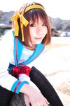 [Cosplay] Rin Higurashi 日暮りん - Name card (Haruhi) なまえがき（ハルヒ）