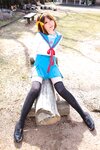 [Cosplay] Rin Higurashi 日暮りん - Name card (Haruhi) なまえがき（ハルヒ）