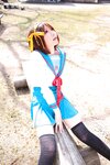 [Cosplay] Rin Higurashi 日暮りん - Name card (Haruhi) なまえがき（ハルヒ）
