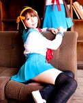 [Cosplay] Rin Higurashi 日暮りん - Name card (Haruhi) なまえがき（ハルヒ）