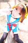 [Cosplay] Rin Higurashi 日暮りん - Name card (Haruhi) なまえがき（ハルヒ）