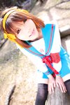 [Cosplay] Rin Higurashi 日暮りん - Name card (Haruhi) なまえがき（ハルヒ）