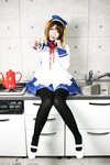 [Cosplay] Rin Higurashi 日暮りん - Name card (Haruhi) なまえがき（ハルヒ）