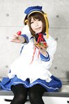 [Cosplay] Rin Higurashi 日暮りん - Name card (Haruhi) なまえがき（ハルヒ）