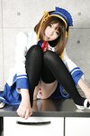 [Cosplay] Rin Higurashi 日暮りん - Name card (Haruhi) なまえがき（ハルヒ）