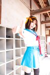 [Cosplay] Rin Higurashi 日暮りん - Name card (Haruhi) なまえがき（ハルヒ）