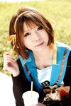 [Cosplay] Rin Higurashi 日暮りん - Name card (Haruhi) なまえがき（ハルヒ）