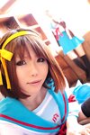 [Cosplay] Rin Higurashi 日暮りん - Name card (Haruhi) なまえがき（ハルヒ）