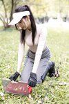 王馨瑶钓鱼灰色紧身牛仔裤无水印版本带藏图[102P-295M]